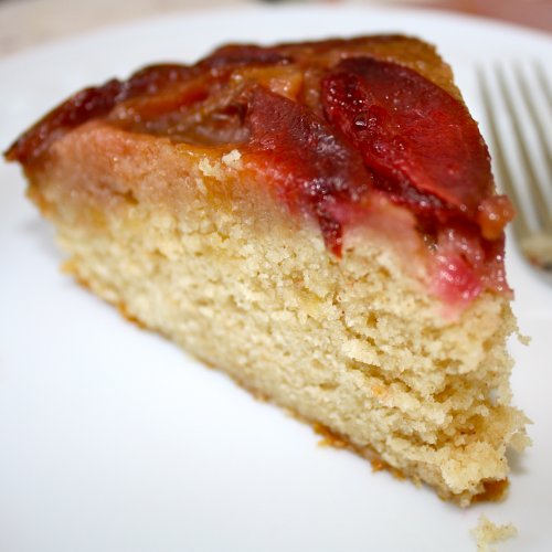 Upside Down Plum Cake - The Café Sucre Farine