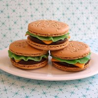 Cheeseburger Macs or Macarons Recipe Tutorial