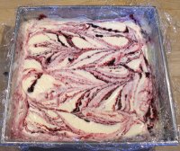 Lemon Blueberry Swirl Ice Cream Recipe Tutorial