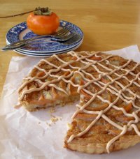 Persimmon Frangipane Tart Recipe Tutorial